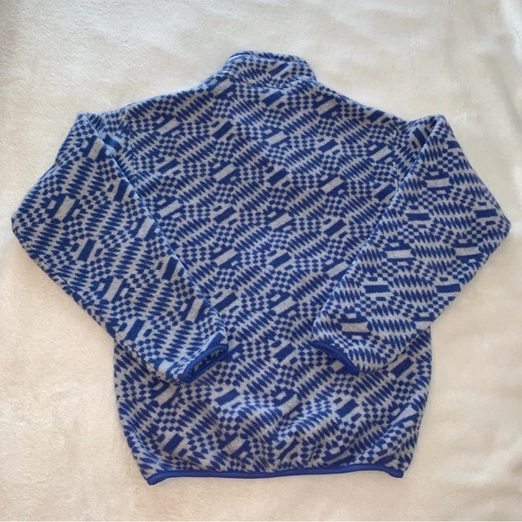 Vintage Patagonia Snap-T Synchilla P'op True Blue Fall ‘98 - Picture 2 of 5